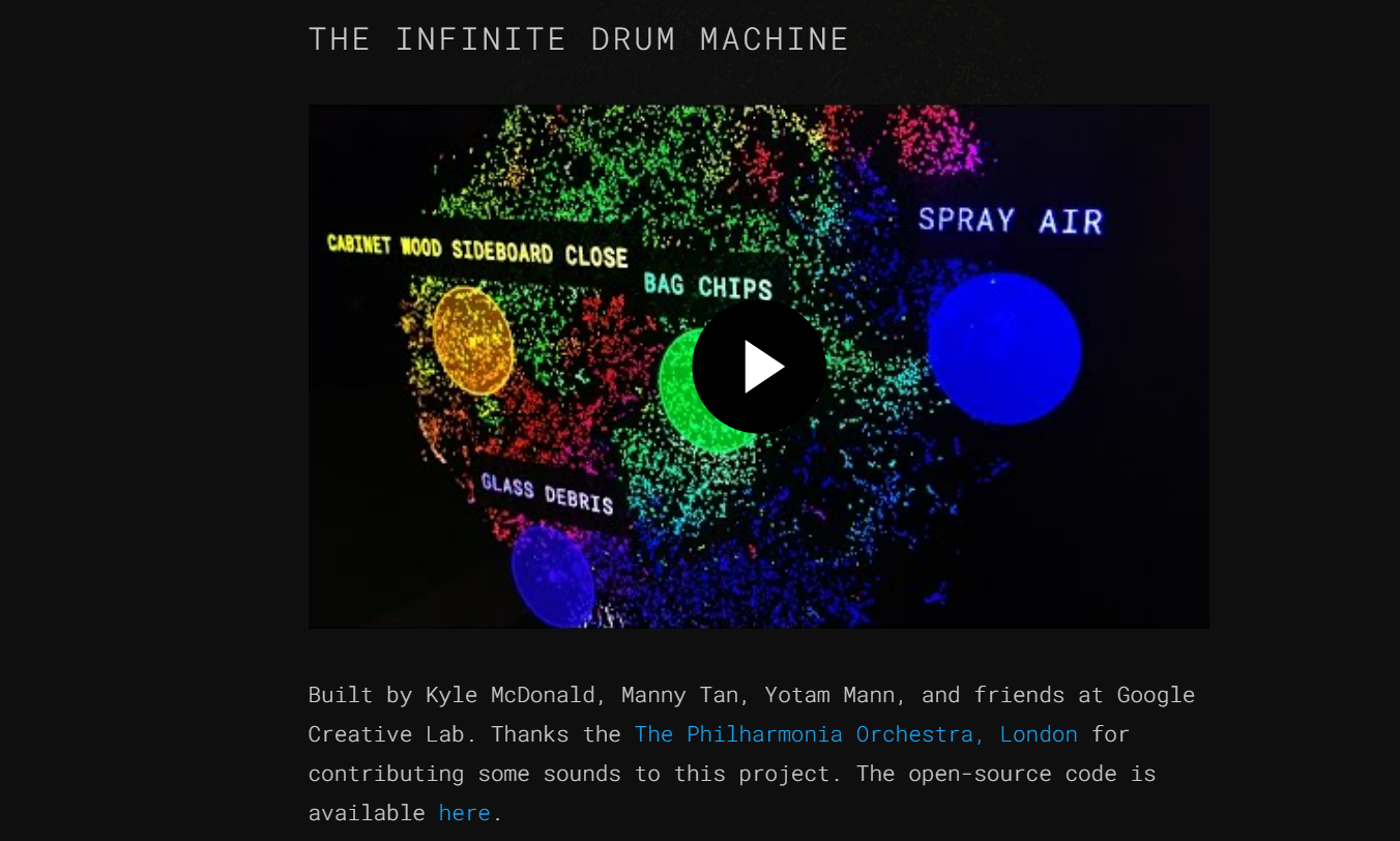 Infinite drum machine store google