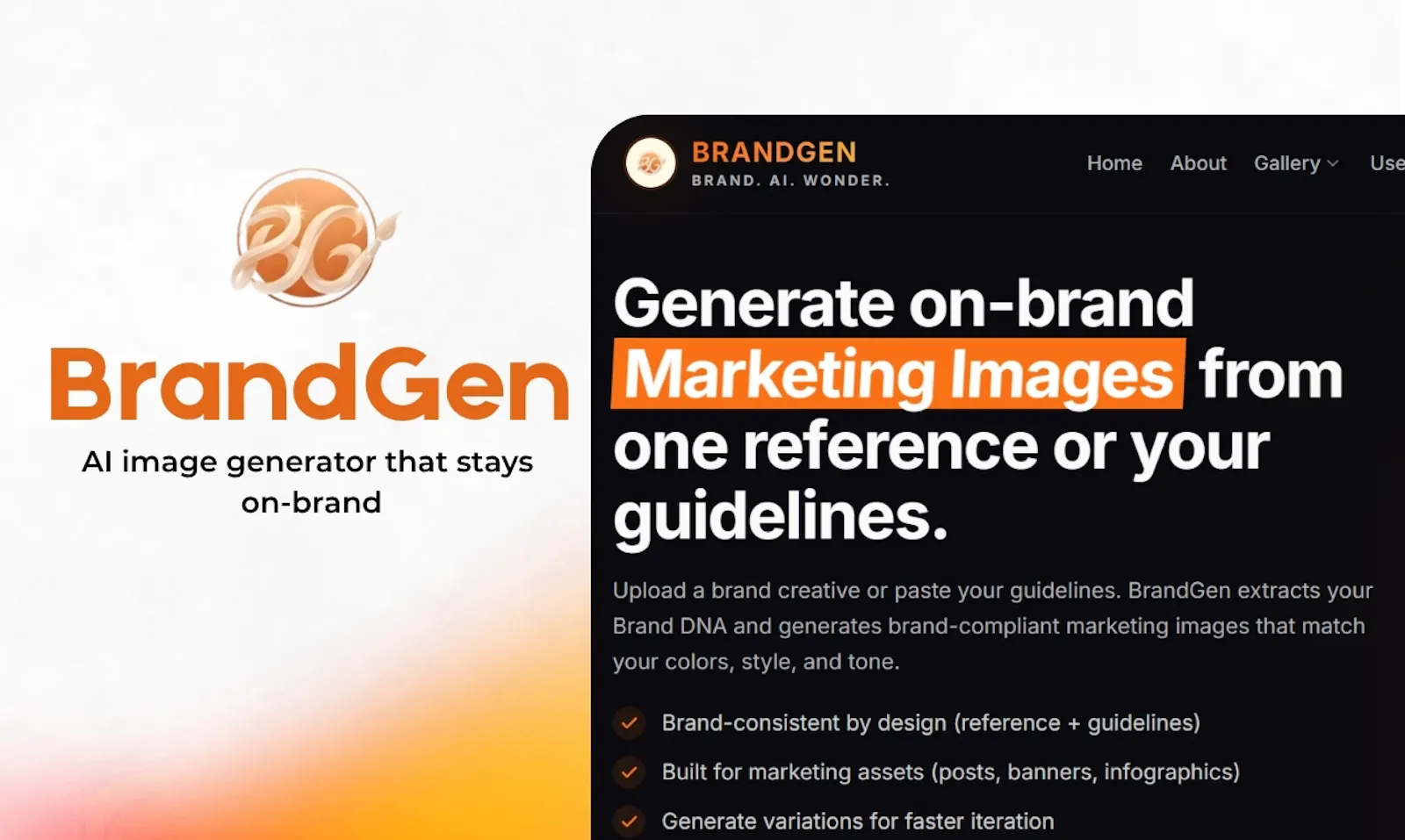 BrandGen v2 screenshot 2