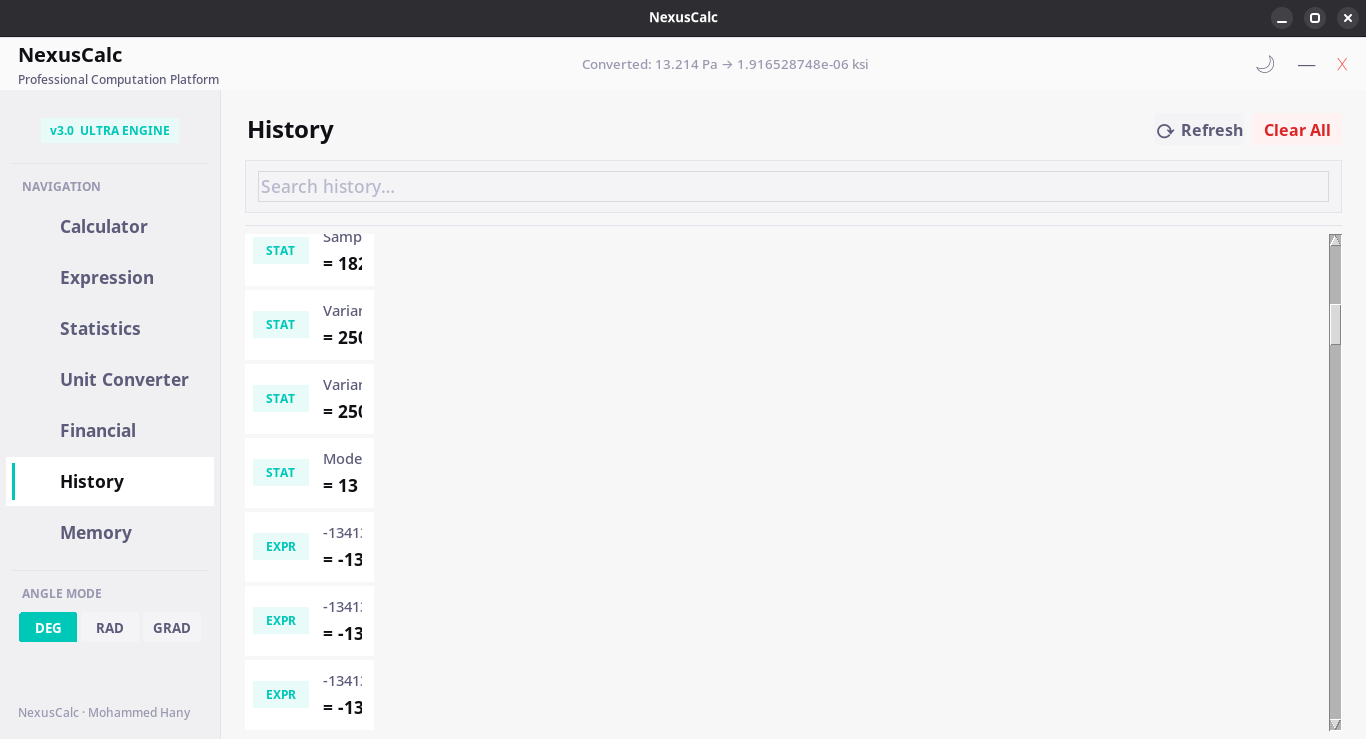 Nexus Calculator gallery image