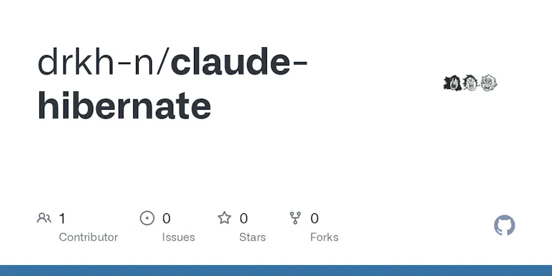 Claude Hibernate screenshot 1