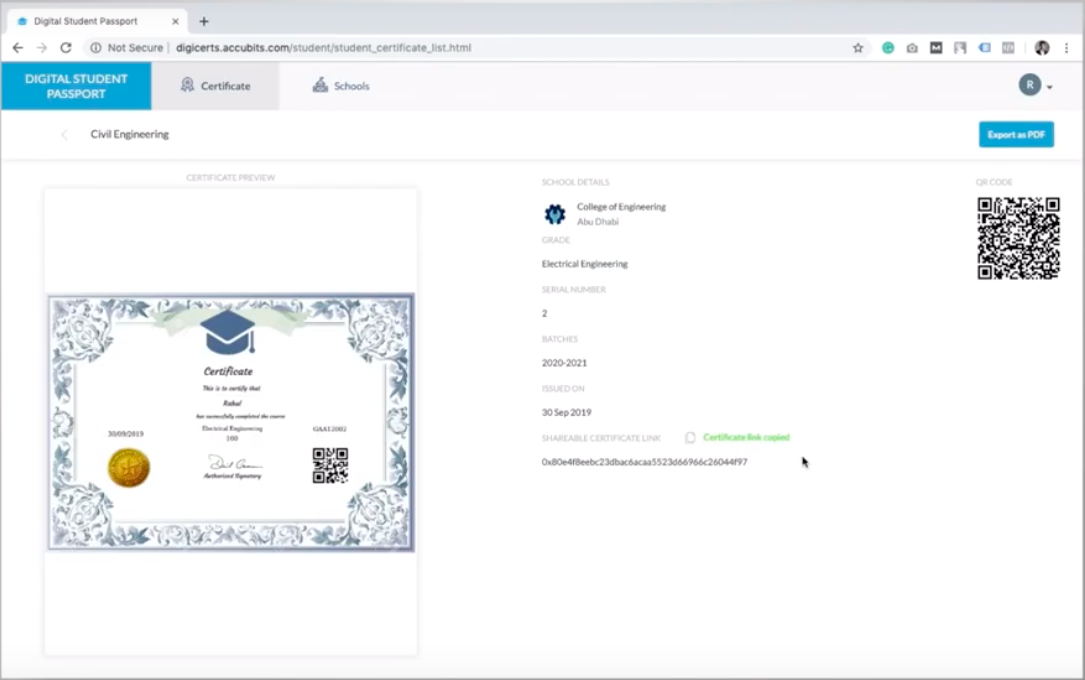 Accucerts gallery image