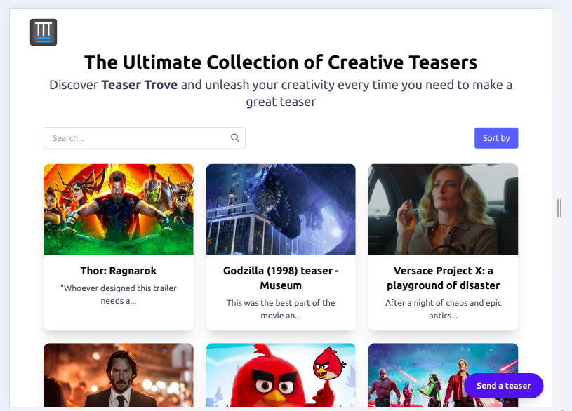 Teasertrove media 4