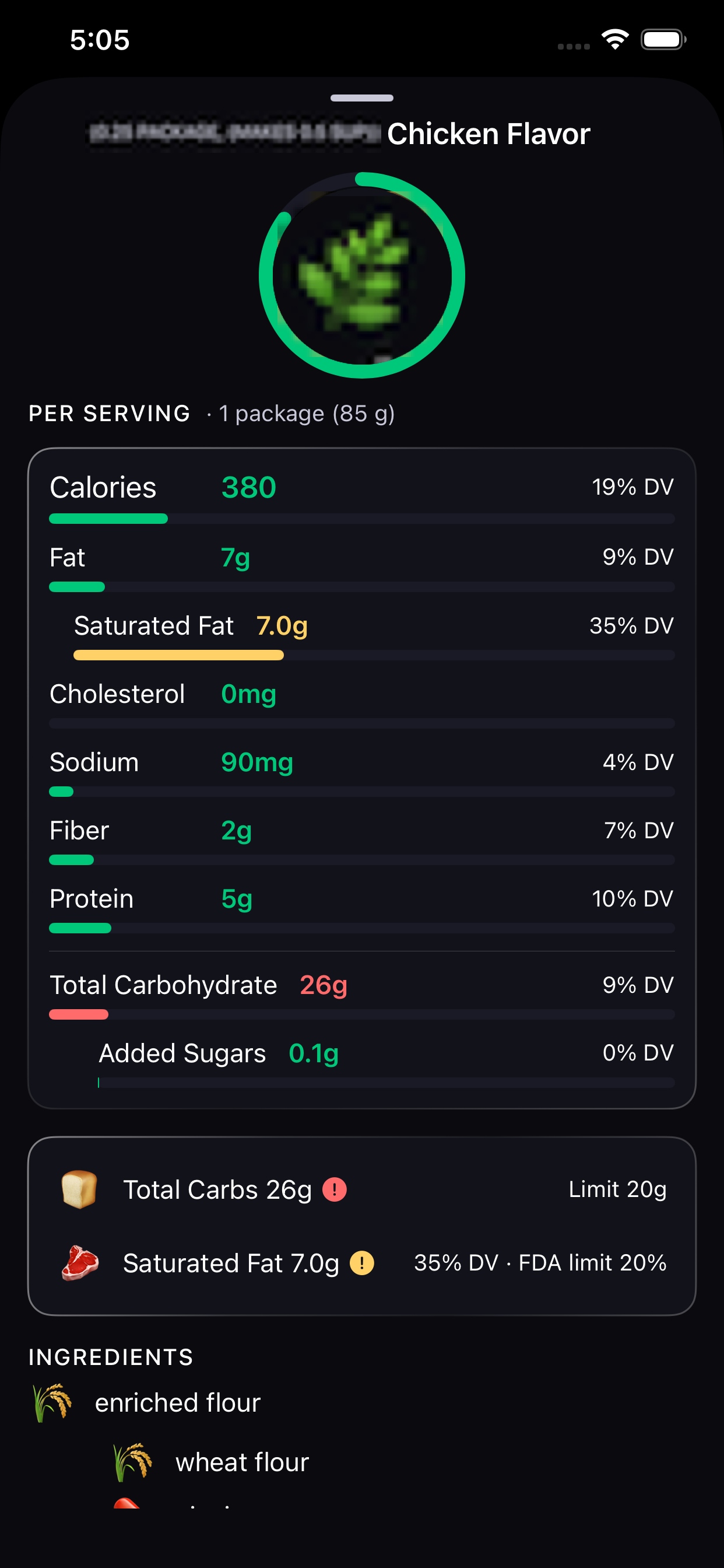 Nutrition Facts AI gallery image