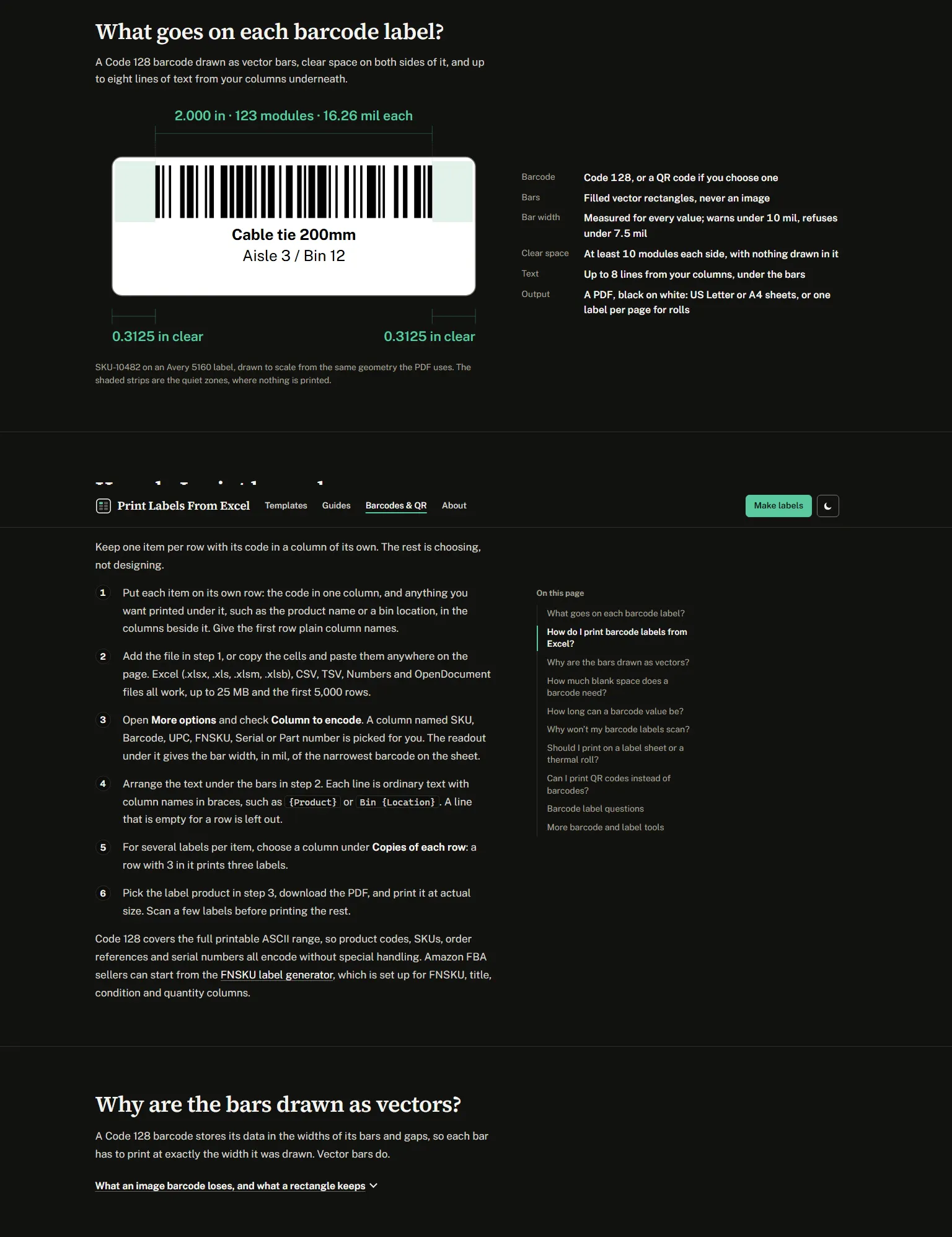 Print Labels From Excel gallery image