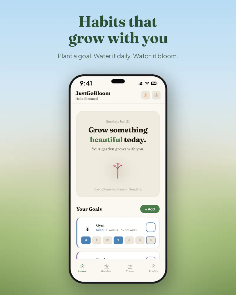 JustGoBloom screenshot 2