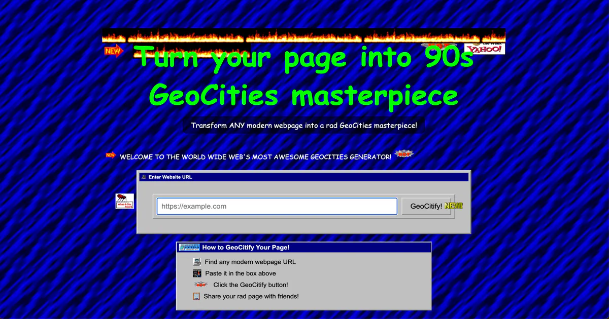 Geocities.live