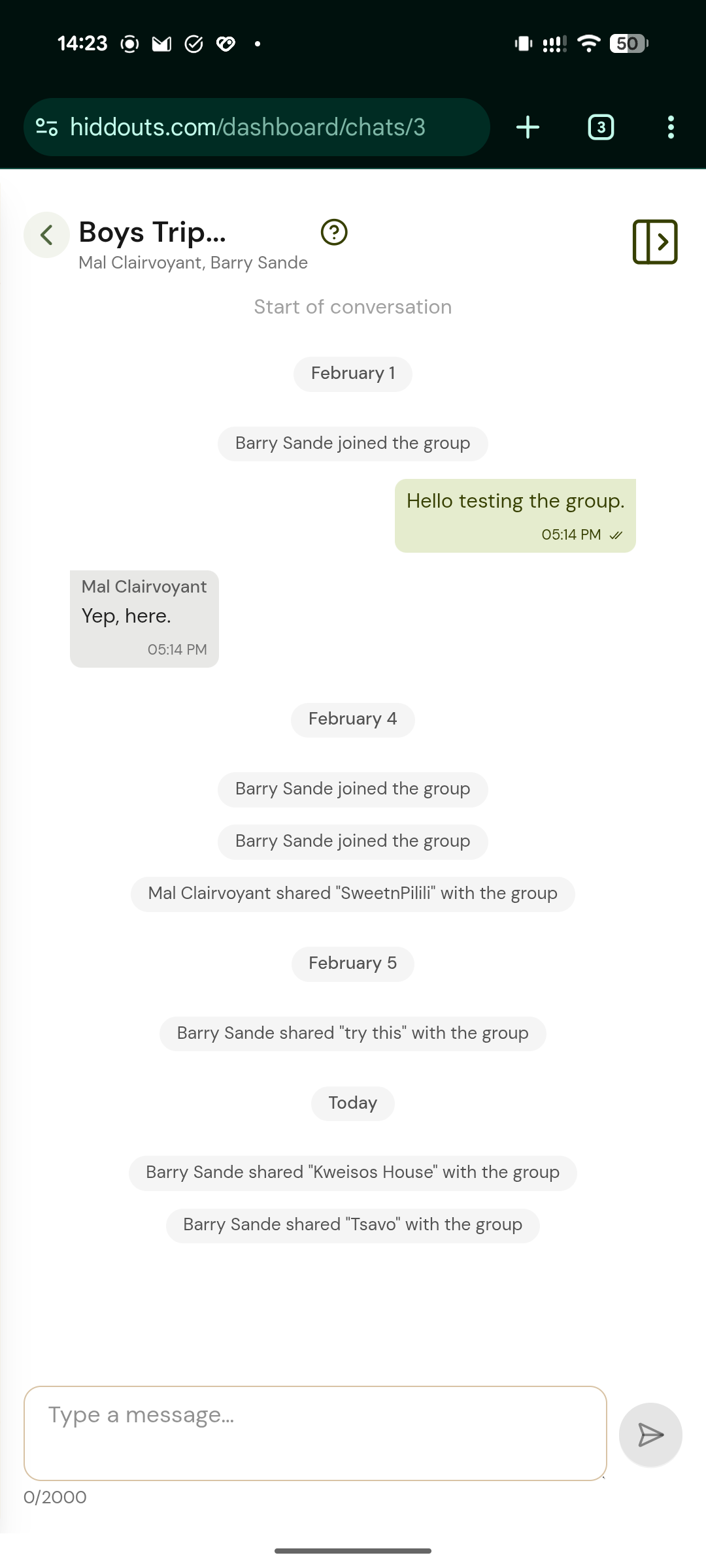 Hiddouts gallery image