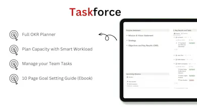 Taskforce - Simple OKR Tracker gallery image