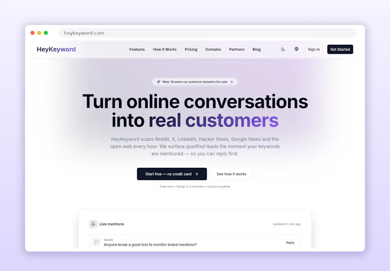 HeyKeyword screenshot 2