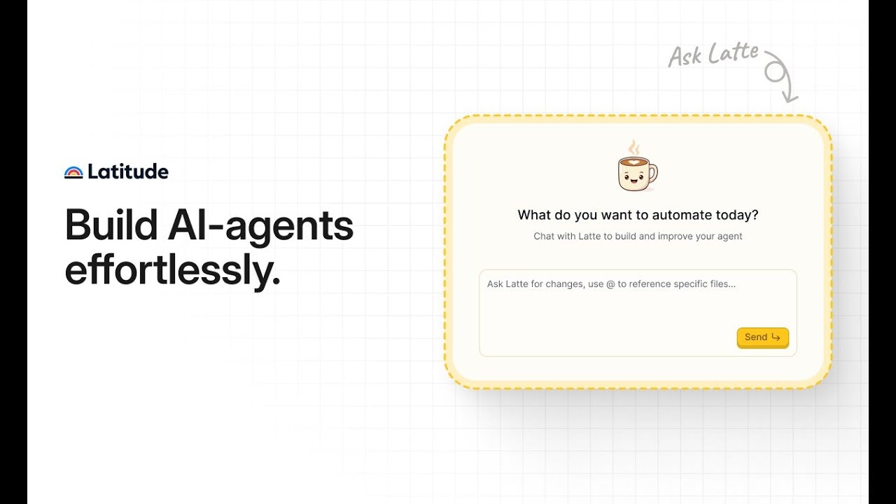 Latitude: The Open Source AI Agent Engineering Platform