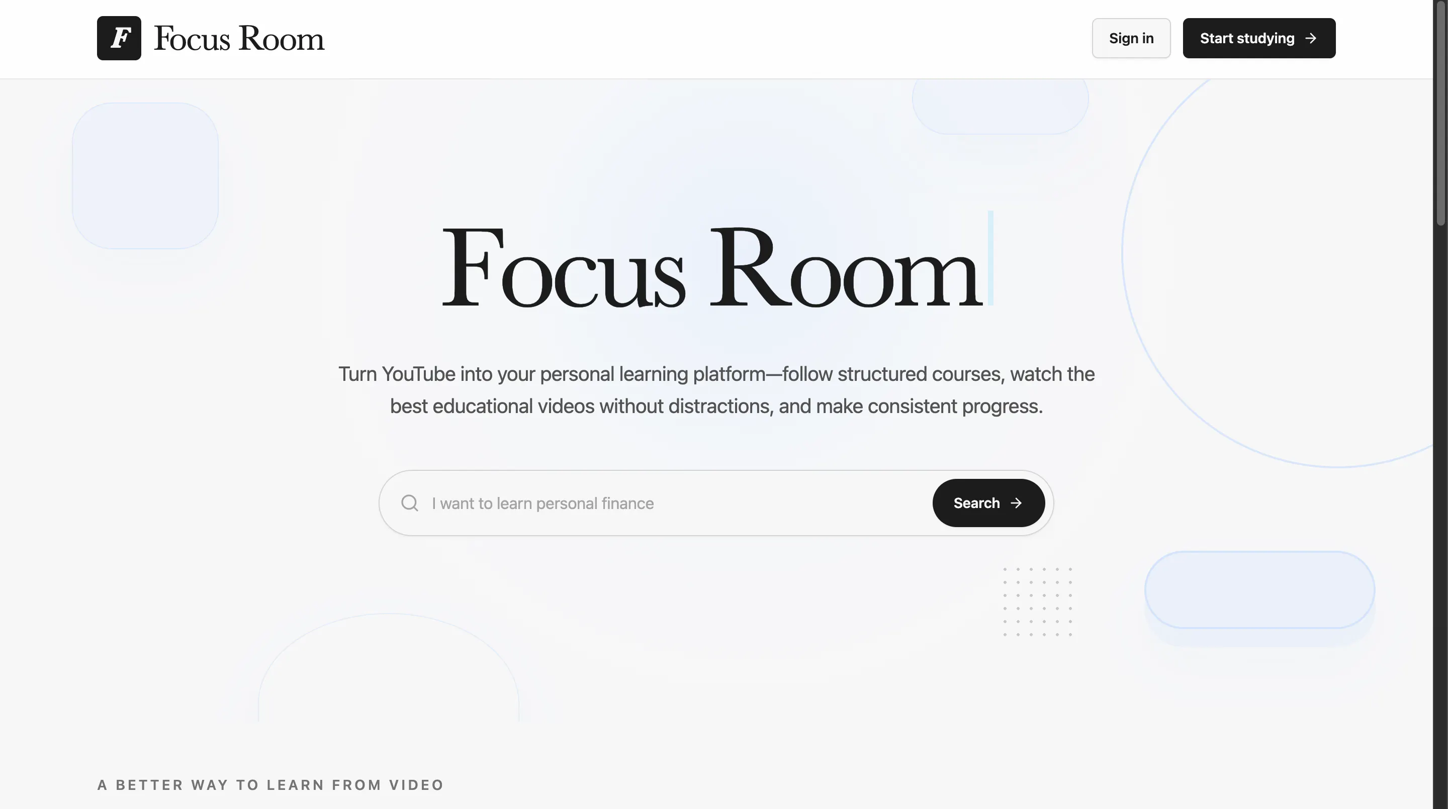 Focus Room gallery image