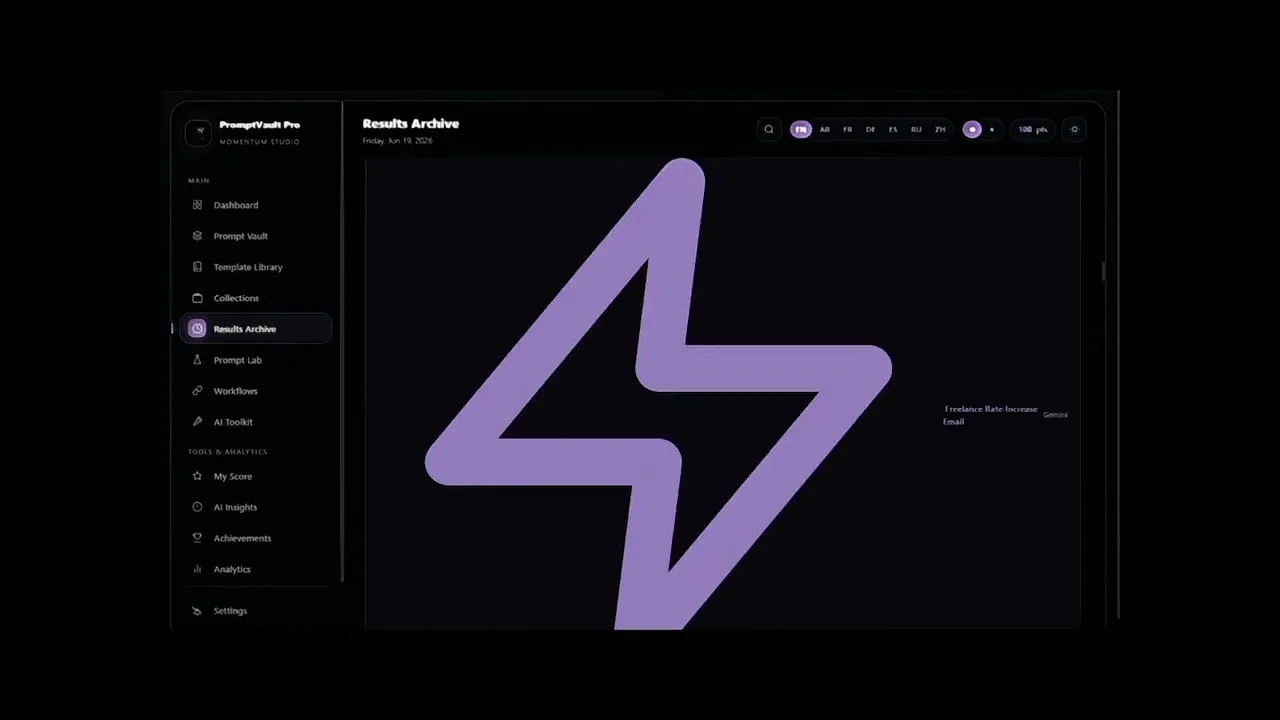PromptVault Pro gallery image