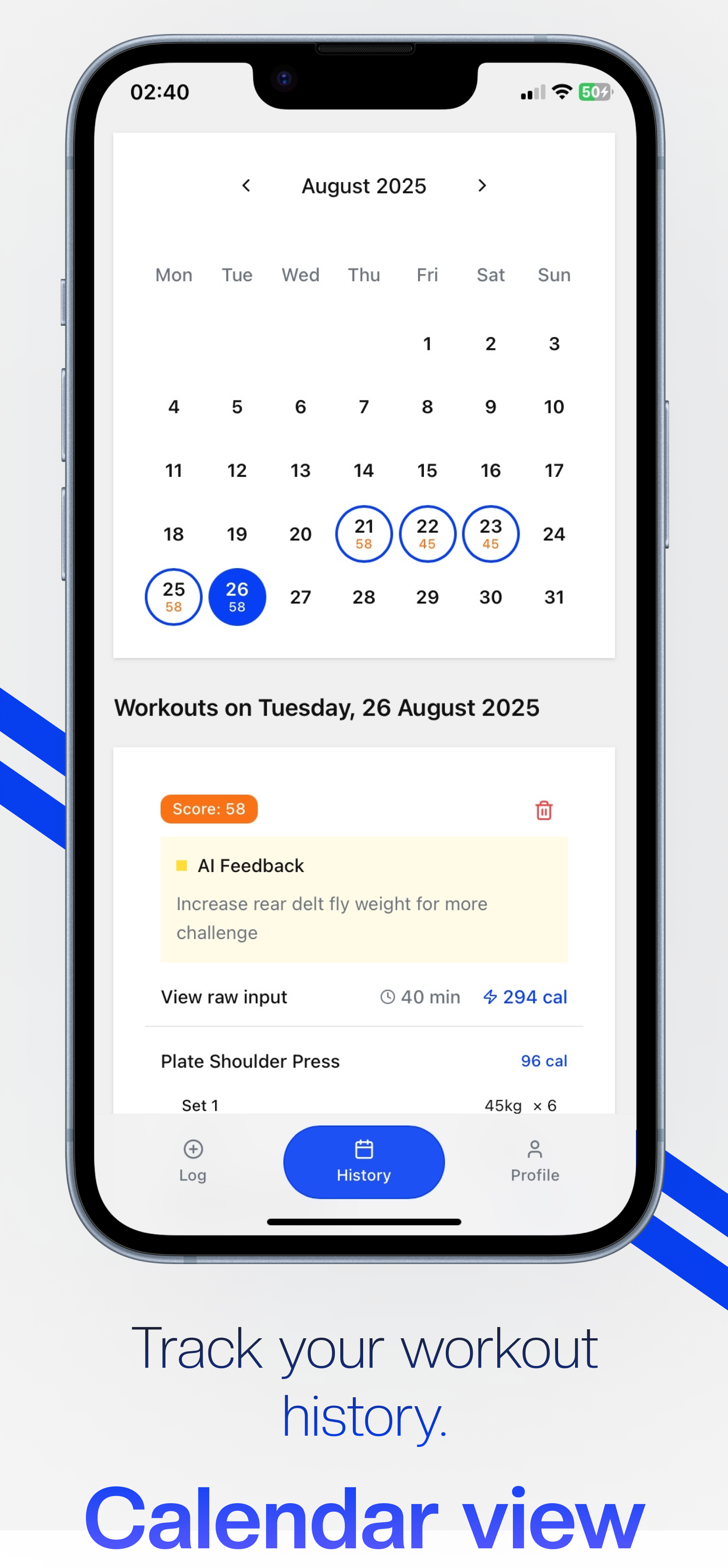 Mídia 4 de HyperResponder: AI Logger de exercícios - Beta fechada para levantadores: registro de formato livre sem esforço