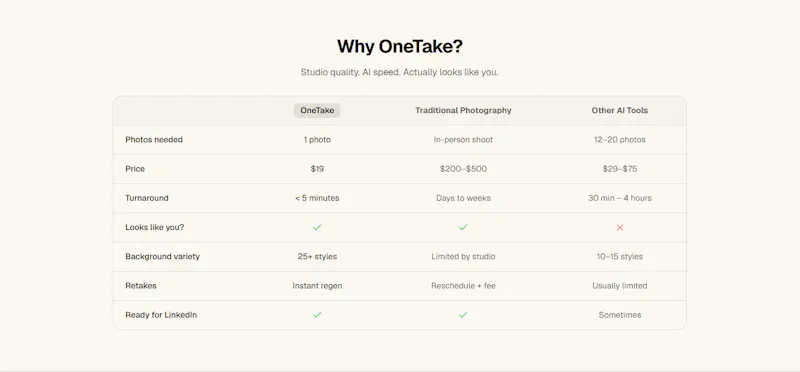 OneTake screenshot 5