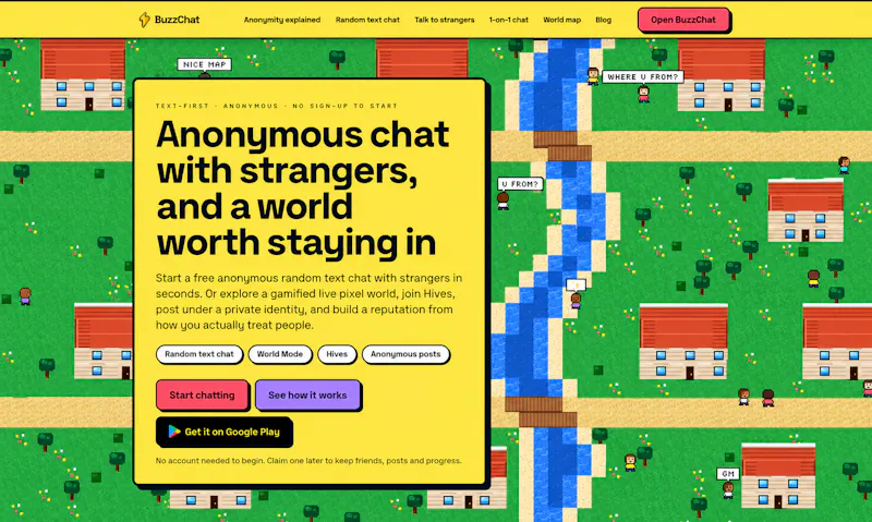 BuzzChat screenshot 1