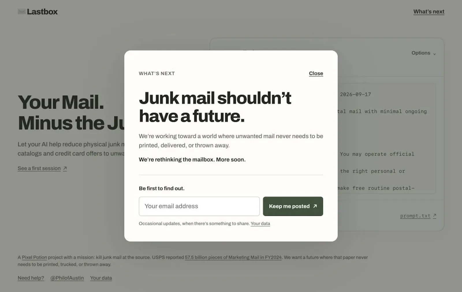 Lastbox screenshot 6