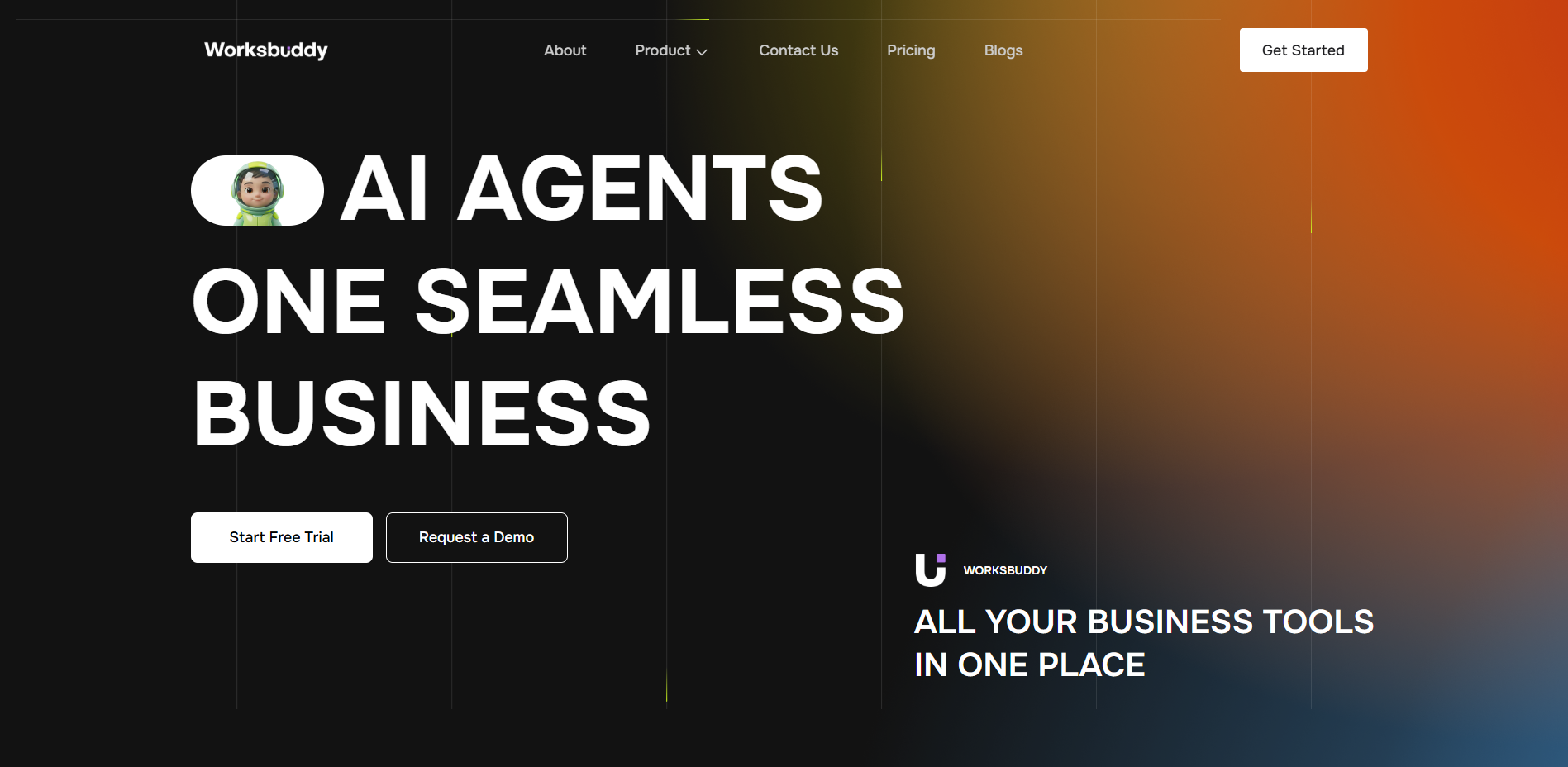 Workbuddy - Main product screenshot demonstrating key features and user interface
