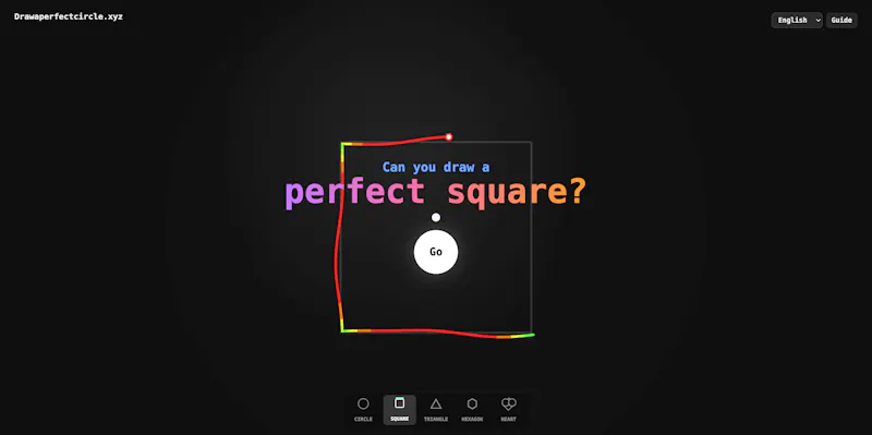 Free Circle Drawing Game screenshot 4