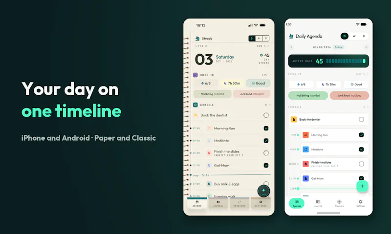Steady Club: Journal & Planner screenshot 2