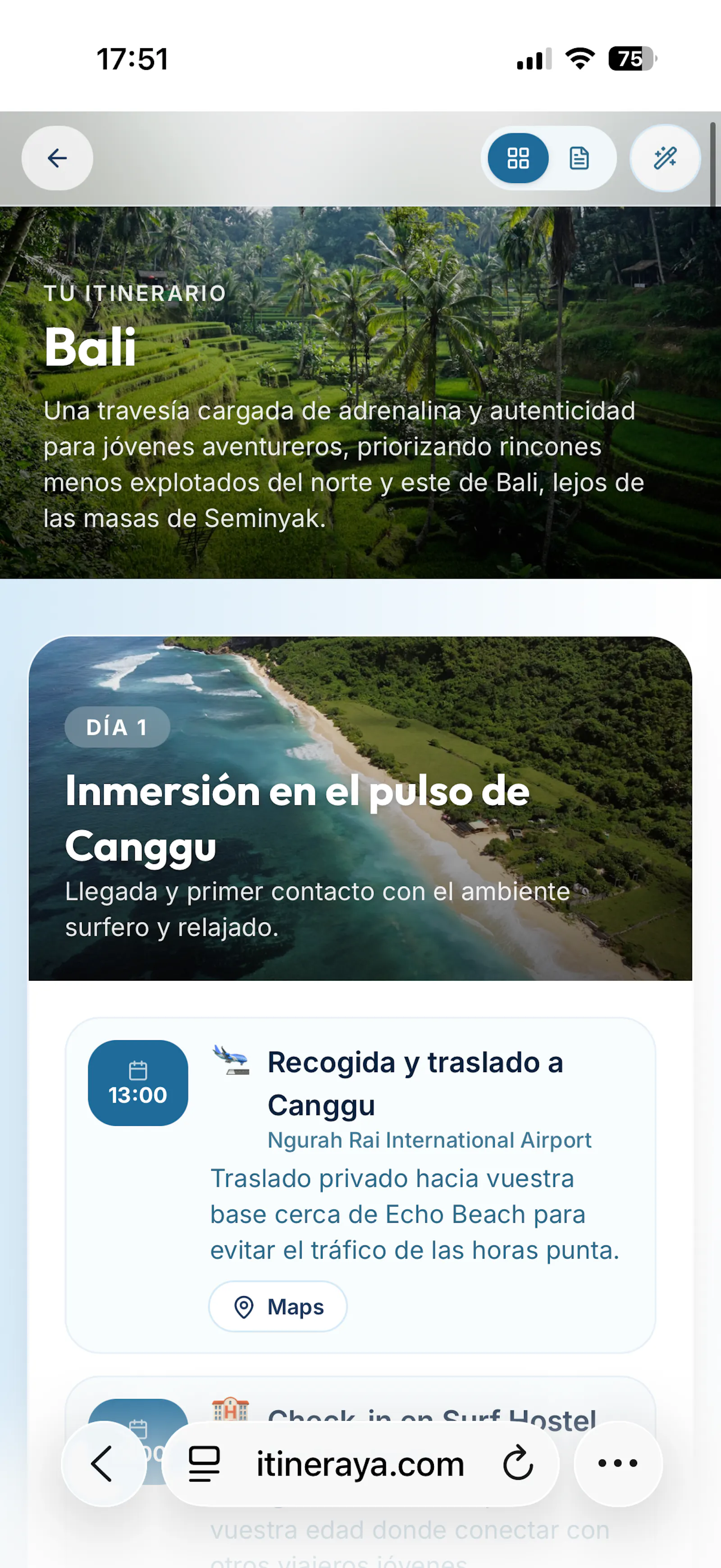 Itineraya screenshot 5