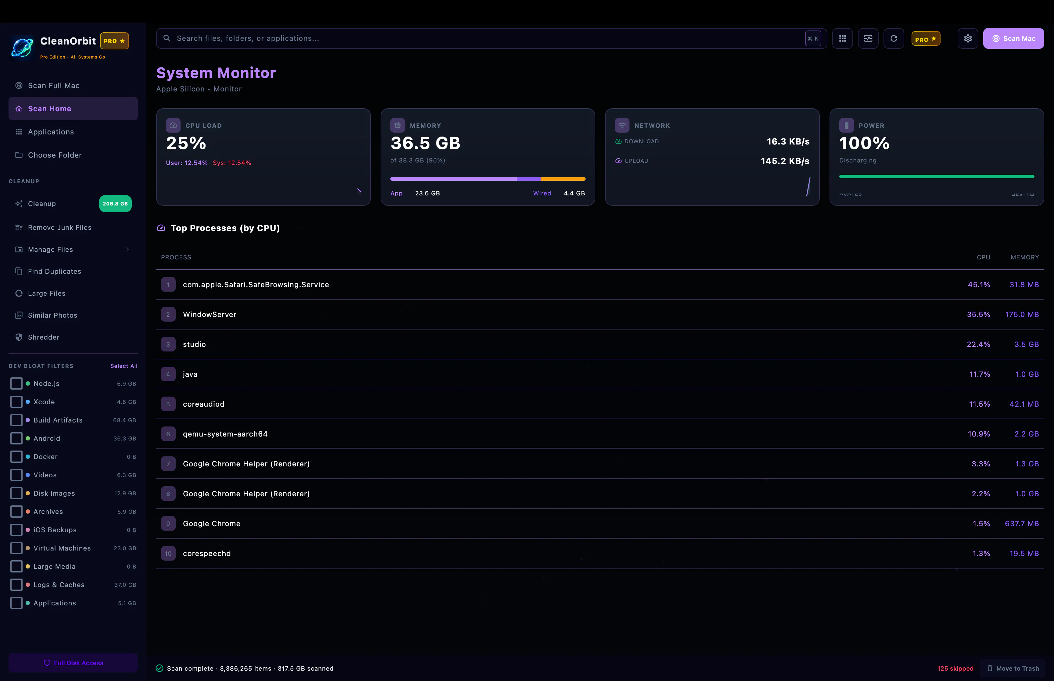 CleanOrbit gallery image