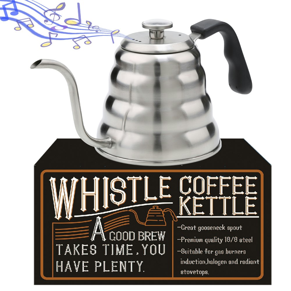 Whistled Coffee Gooseneck Pour Over Pot gallery image