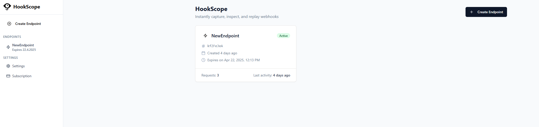 Hookscope - WebHooks'u yakalayın, inceleyin ve tekrar oynatın medya 1