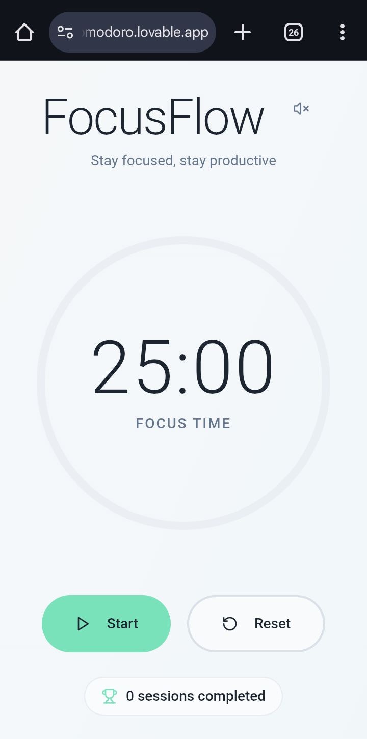 FocusFlow logo - Product Hunt launch