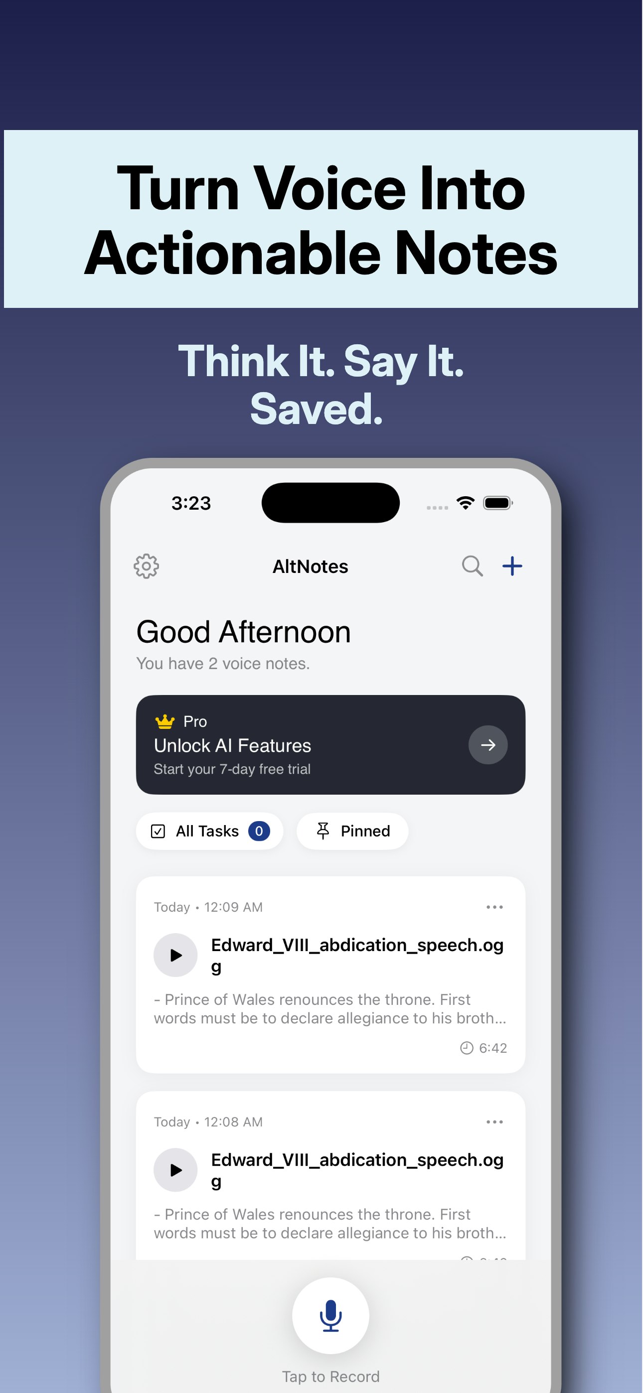 AltNotes gallery image