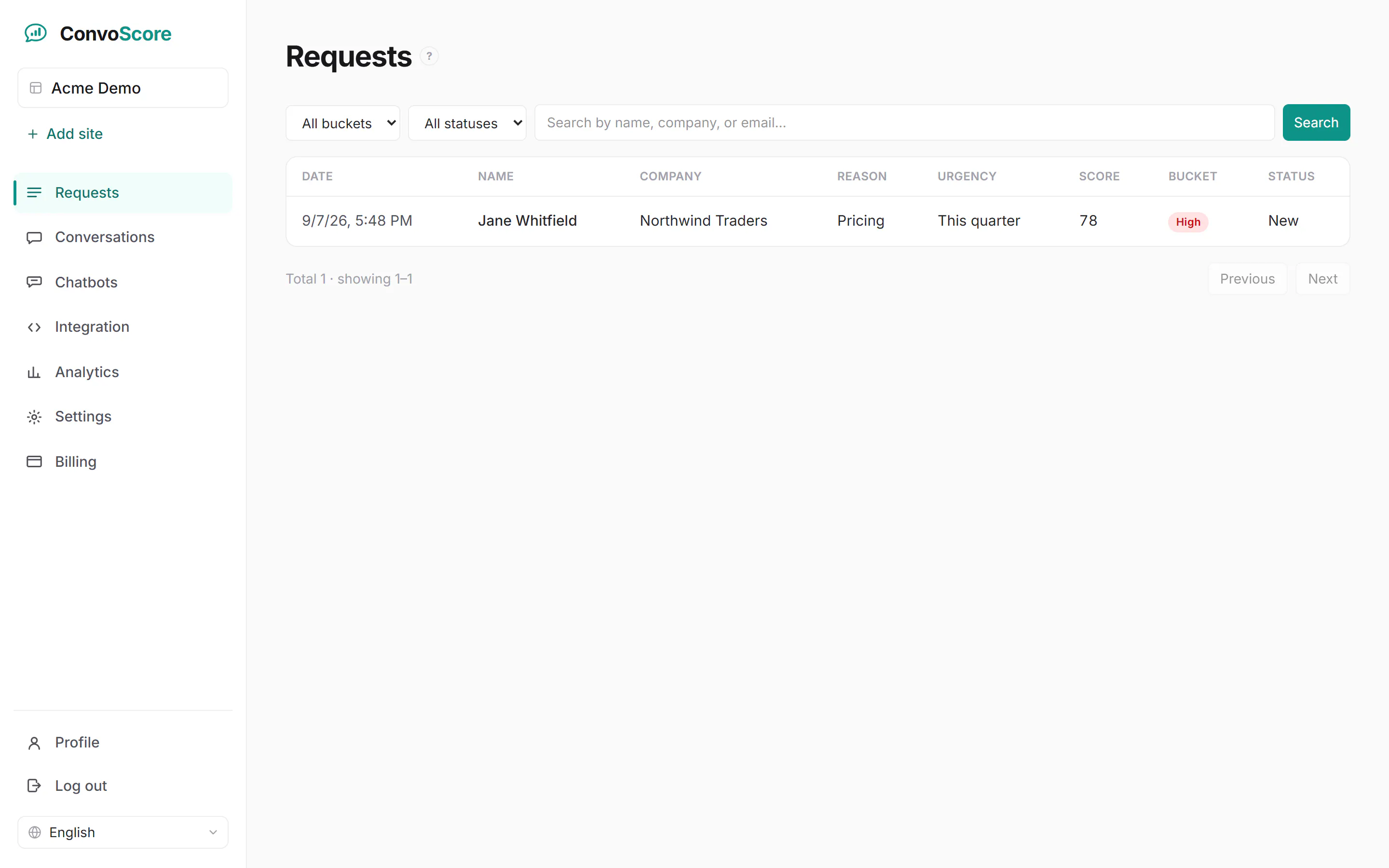 ConvoScore gallery image