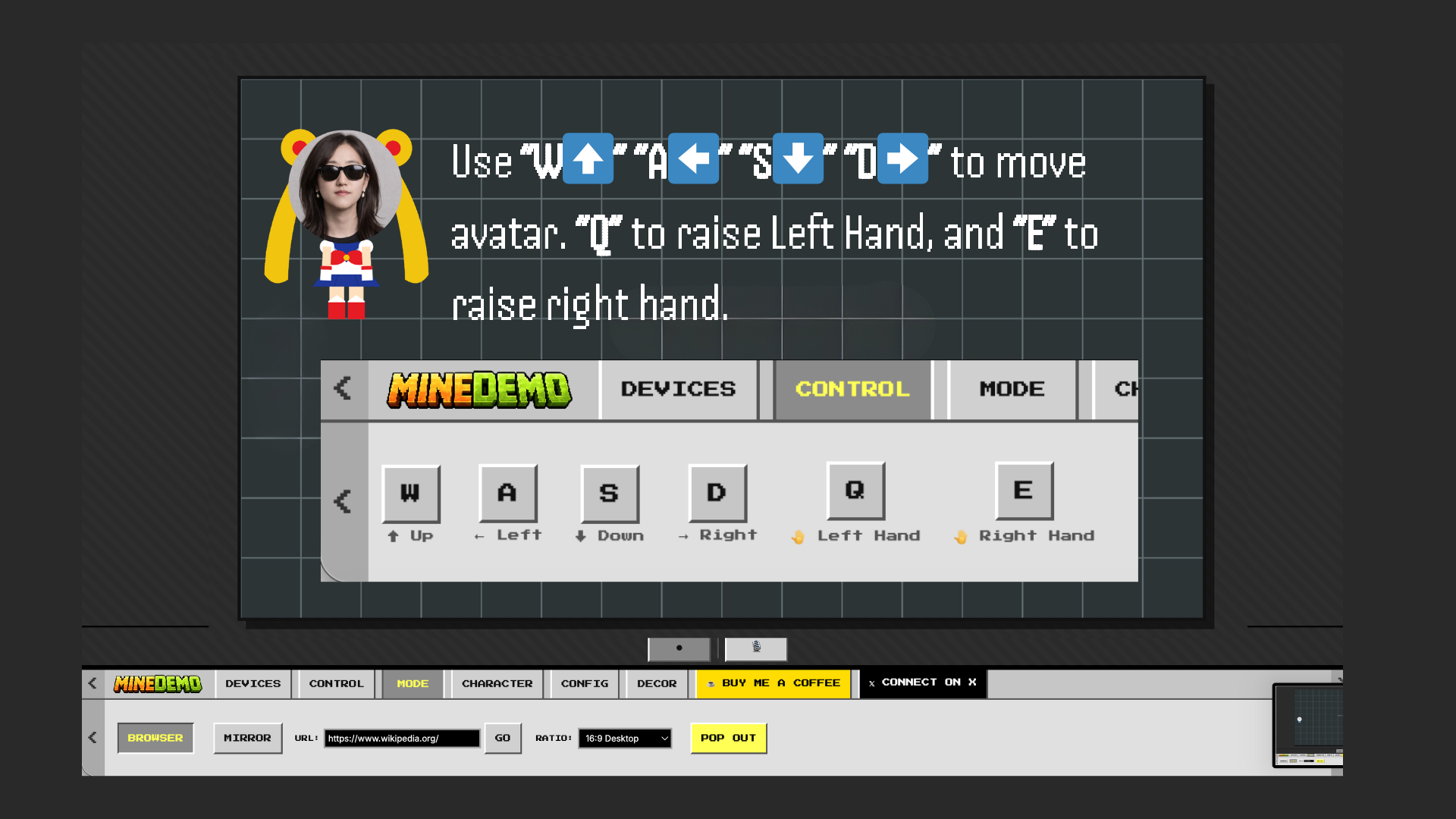 MineDemo - Screenshot 4 showing product features and functionality