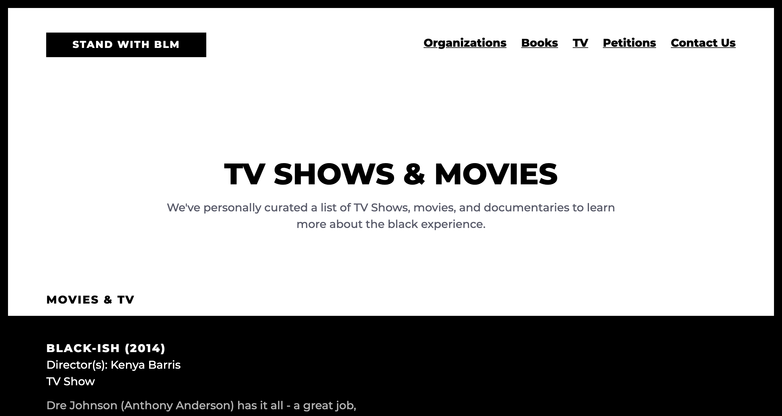 Stand With BLM gallery image