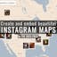 Embeddable Instagram maps