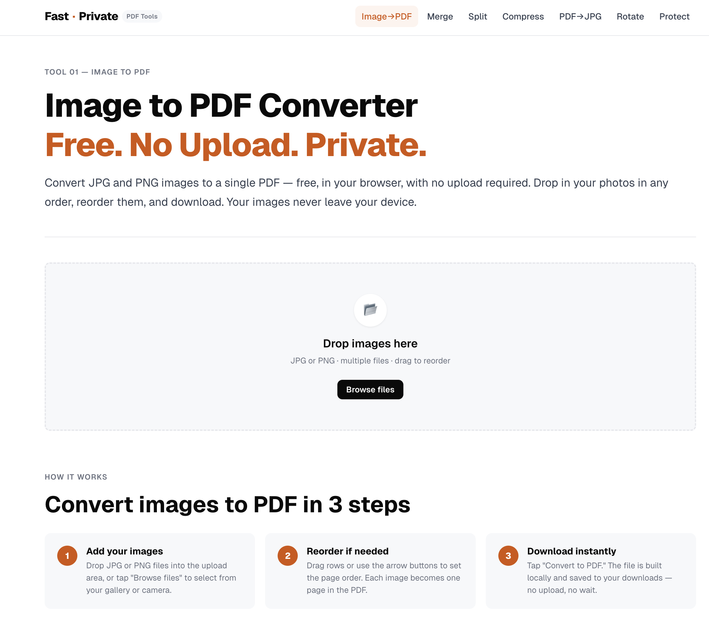 Fast Private PDF Tools gallery image