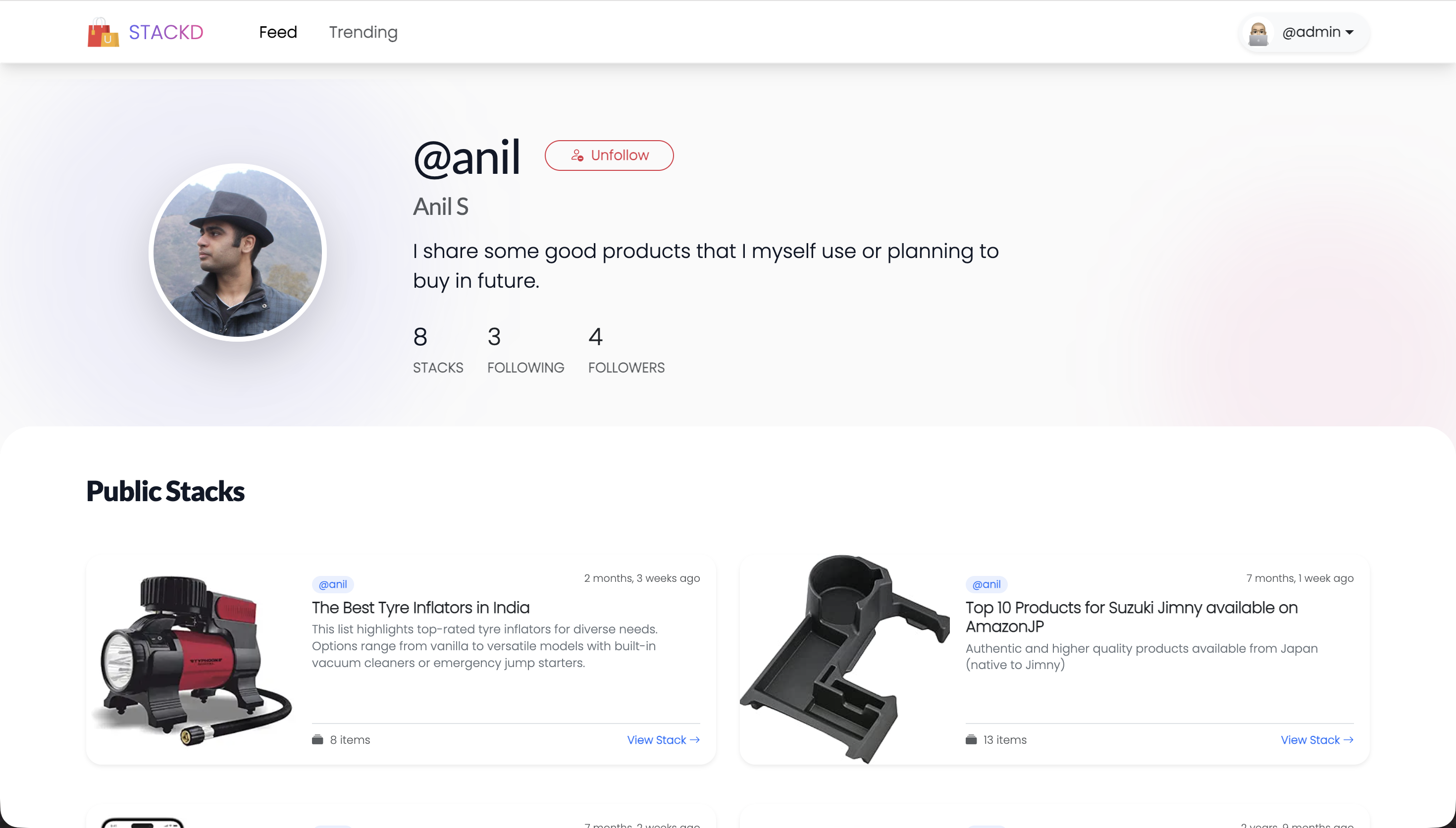 Stackd — Curate. Share. Earn. gallery image