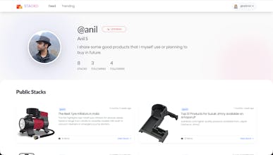 Stackd — Curate. Share. Earn. gallery image