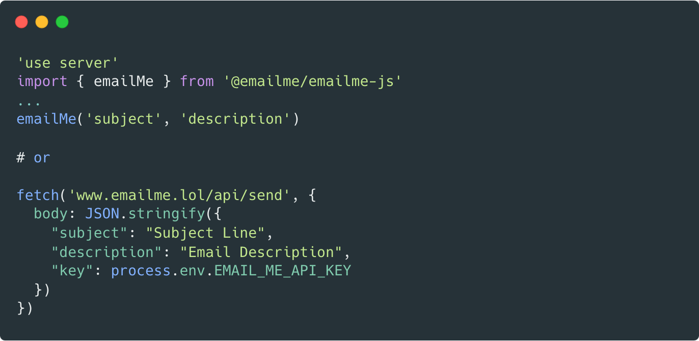 EmailMe media 3