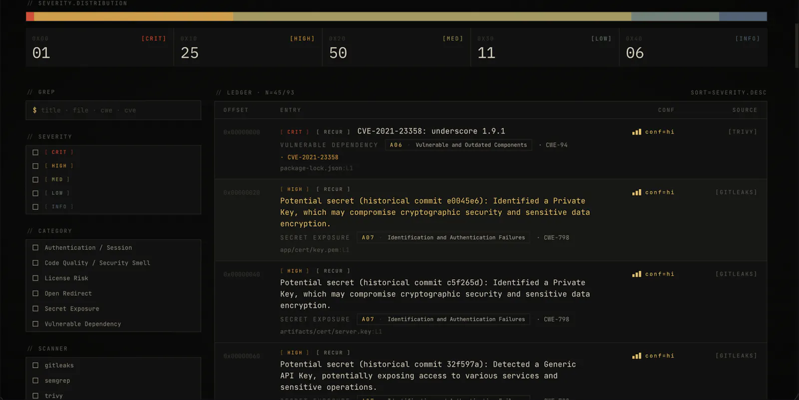 Virgil screenshot 5