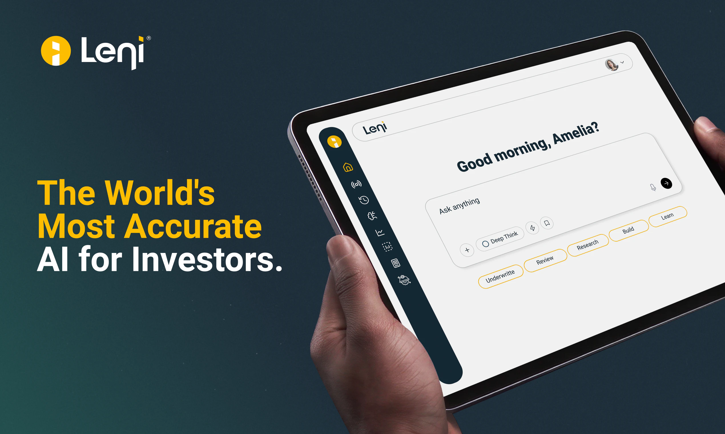 startuptile Leni-The world’s most accurate AI for investors