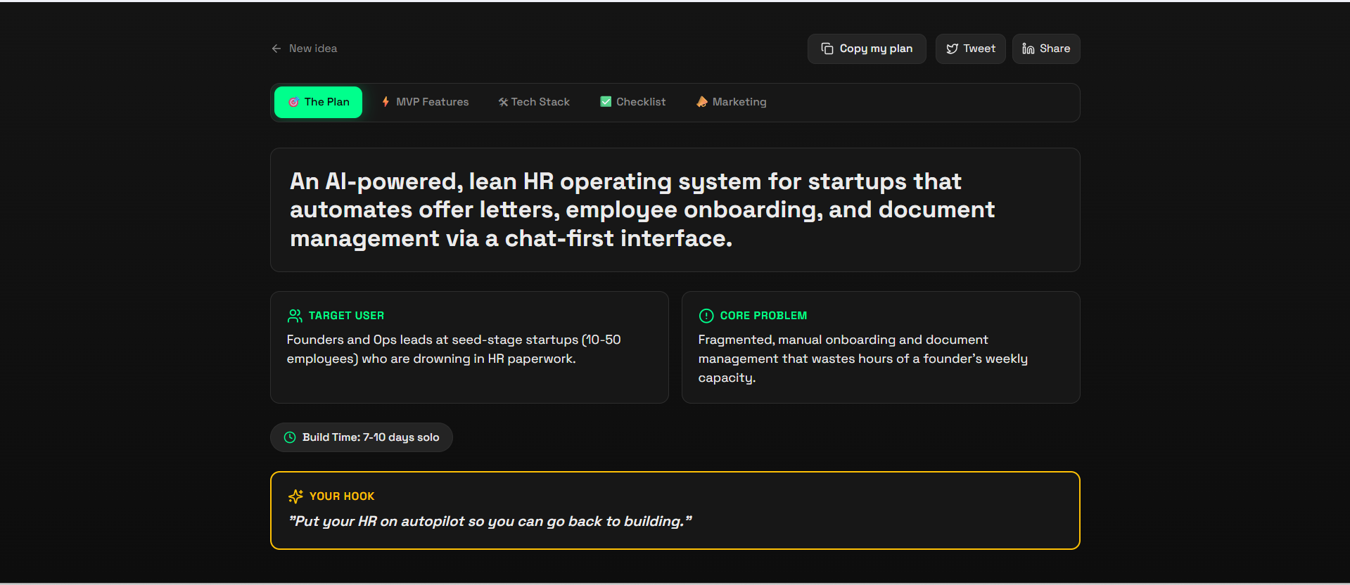 Ship Faster — Instant MVP Planner  gallery image