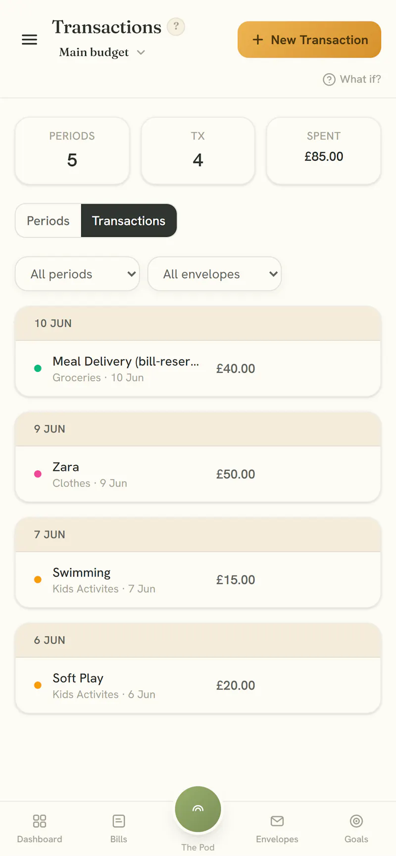 Your cozy money companion · Nuumey screenshot 5