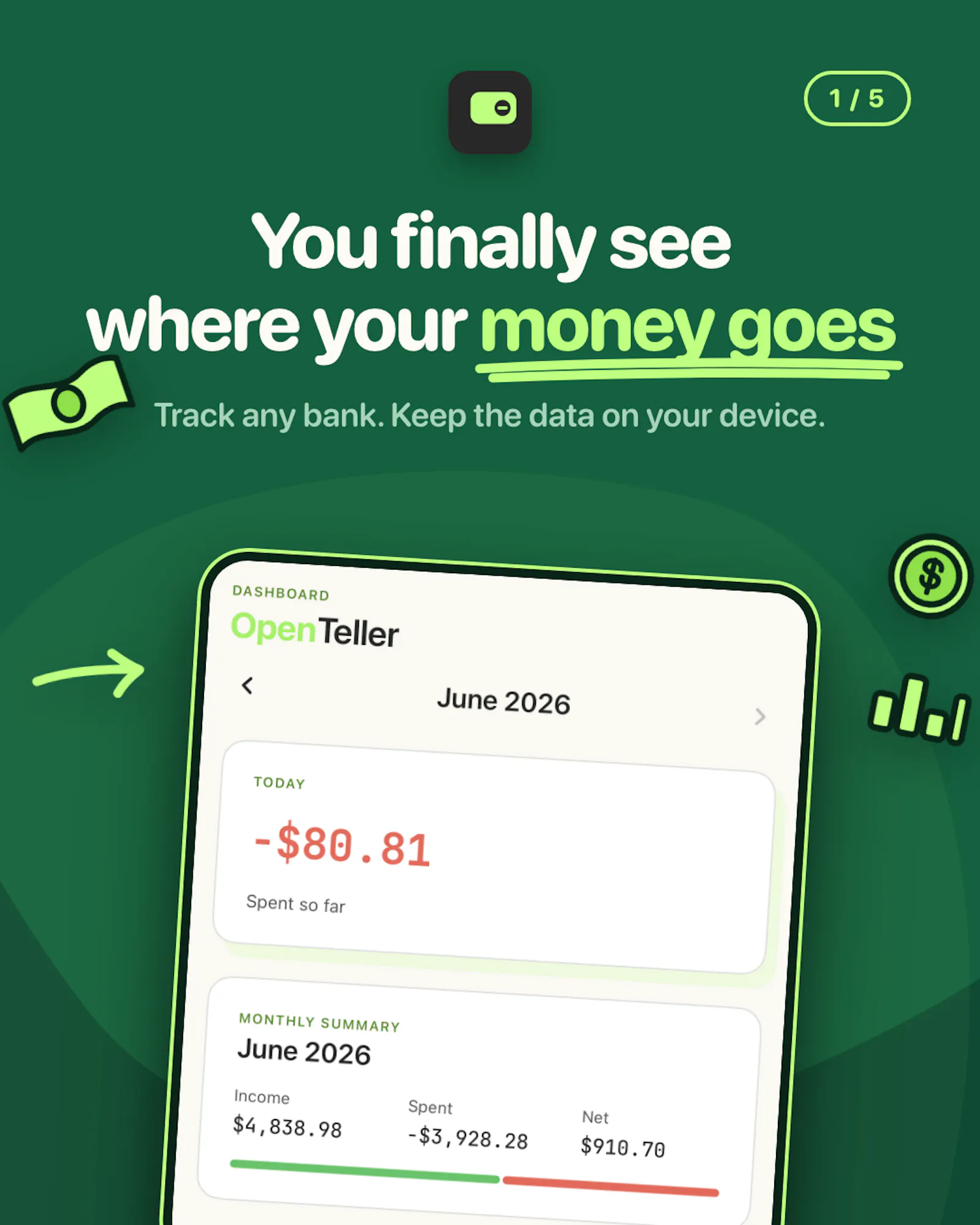 OpenTeller screenshot 2
