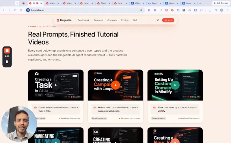 Bingeable screenshot 1 (video preview)