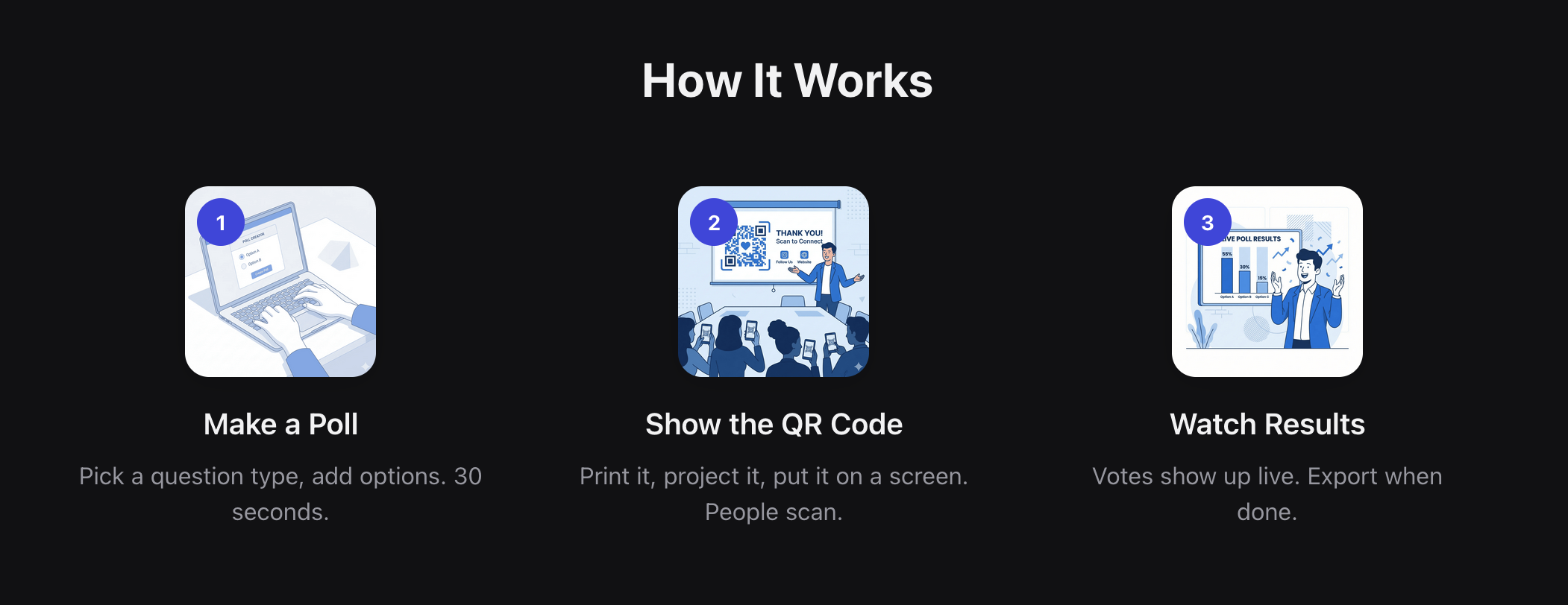 QR Poll gallery image
