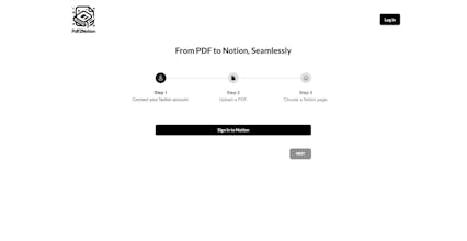 PDF2Notion gallery image
