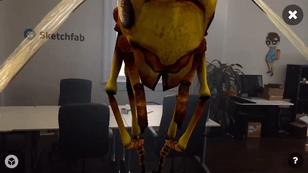 Sketchfab AR for iOS Image