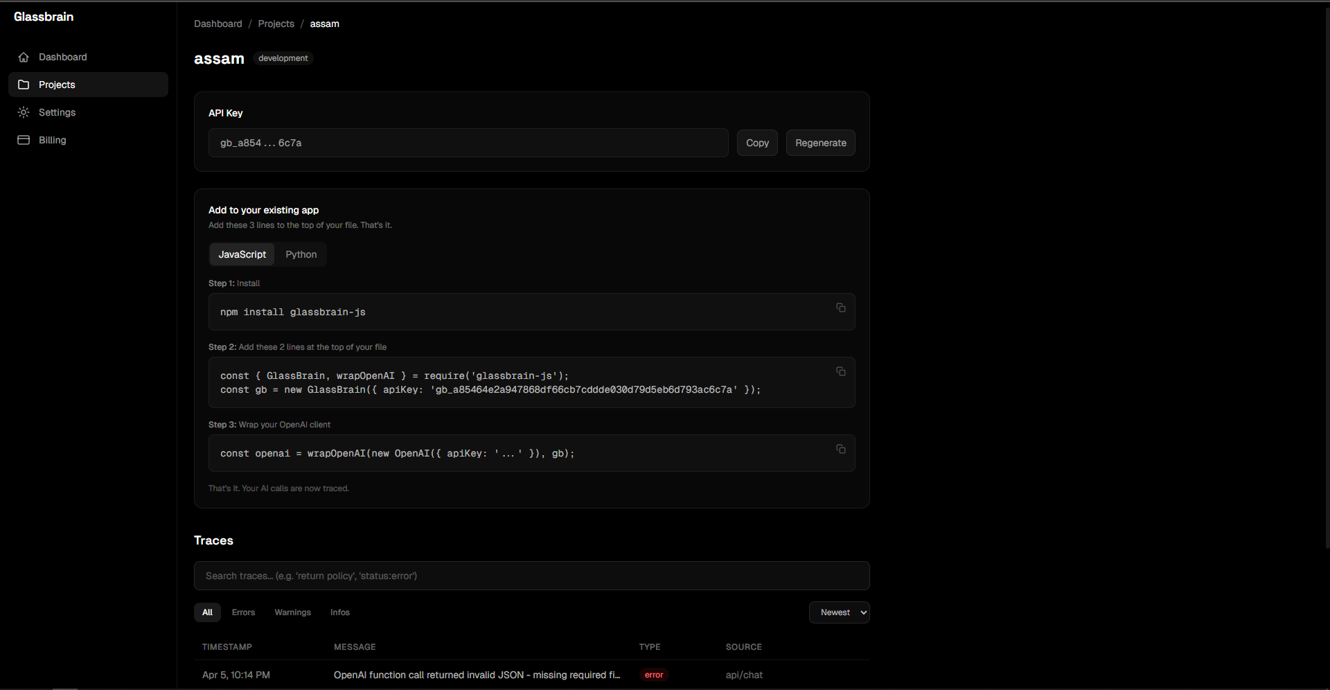 Glassbrain gallery image