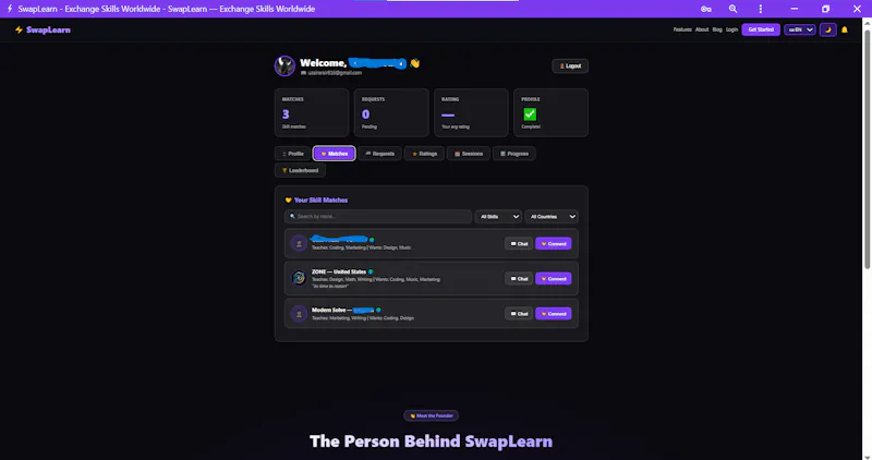 SwapLearn screenshot 3