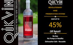 QikVin Wine Preservation System media 1