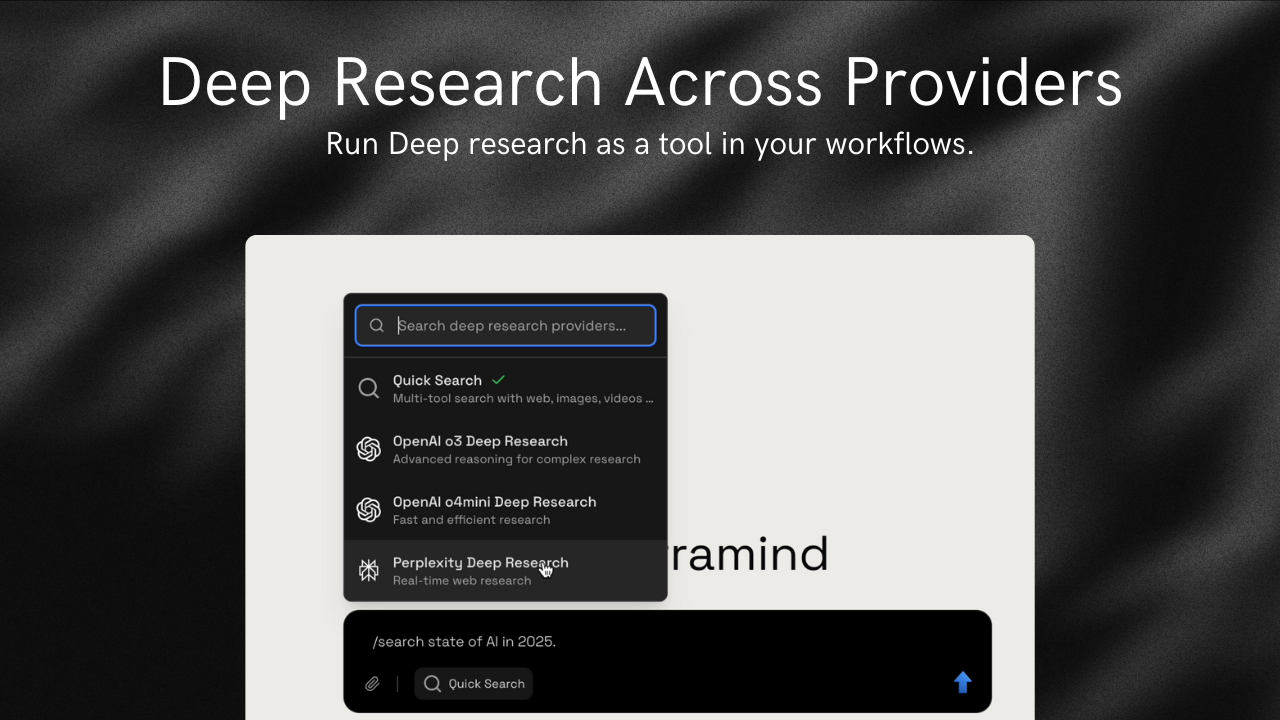 Terramind: cerca - Ricerca AI integrata con note, calendario, progetti, ecc. media 5